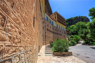 Halbinsel Peleponnes Kloster Mega Spileo